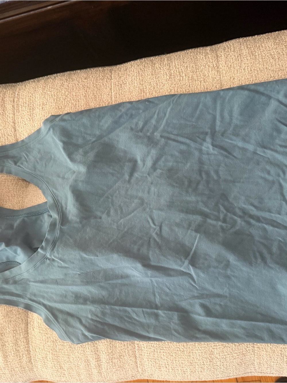 lululemon athletica Dusty Blue Racerback Tank